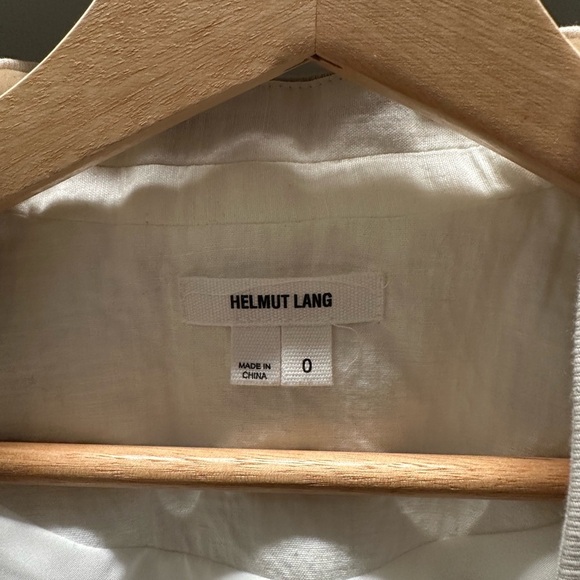 Helmut Lang White Blazer Tailored Suit Jacket - Picture 7 of 11